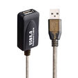 Cable Ewent Amplificador de Se&ntilde;al USB 2.0 10m Negro image number null