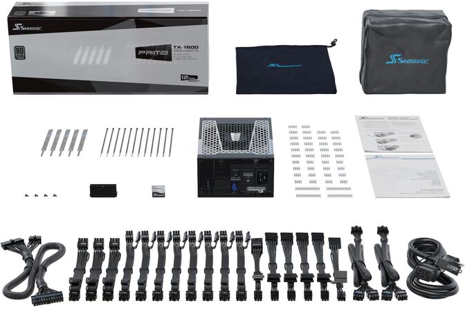 Fuente Modular Seasonic PRIME TX 1600W 80+ Titanium ATX 3.0 image number 5