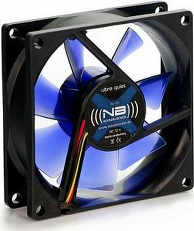 Ventilador Noiseblocker BlackSilent X2 80mm image number 0