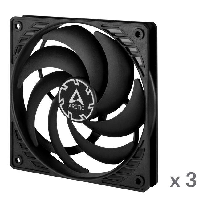 Ventilador Arctic P12 Slim PWM PST 120mm (Pack 3) image number 1