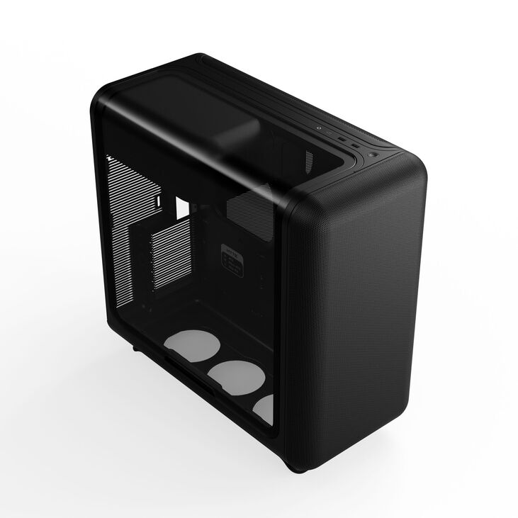 Caja ATX Hyte X50  Vidrio Templado Pitch Black image number 1