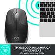 Rat&oacute;n Logitech M190 Full Size Wireless Cinzento image number null