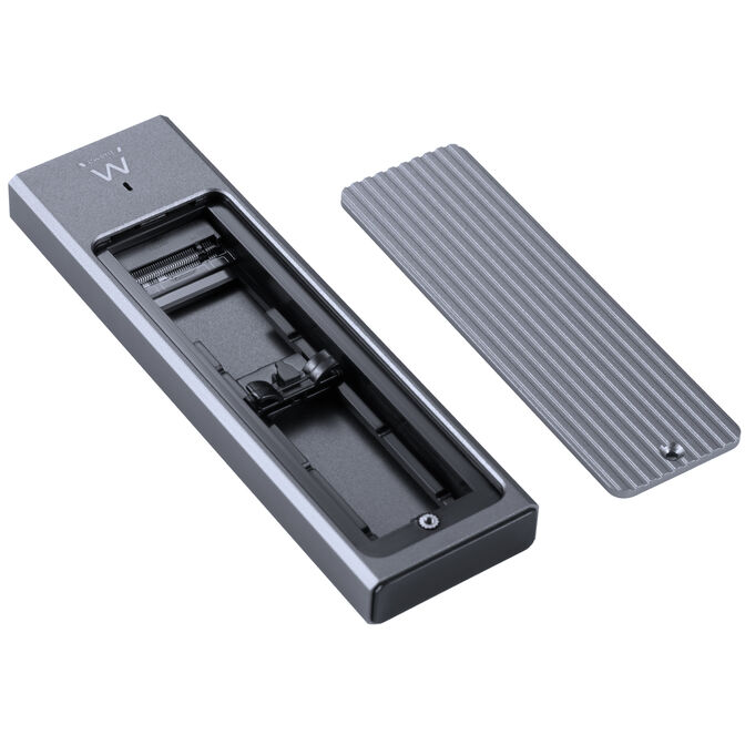 Caja Externa M.2 Ewent EW7022 USB-C 3.2 Gen2 NVMe Gris image number 1