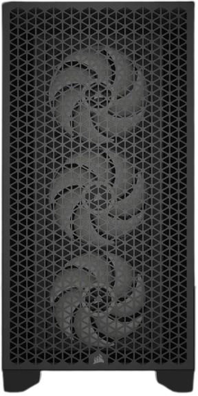 Torre ATX Corsair 3000D RGB Airflow Negro Cristal Templado image number 5