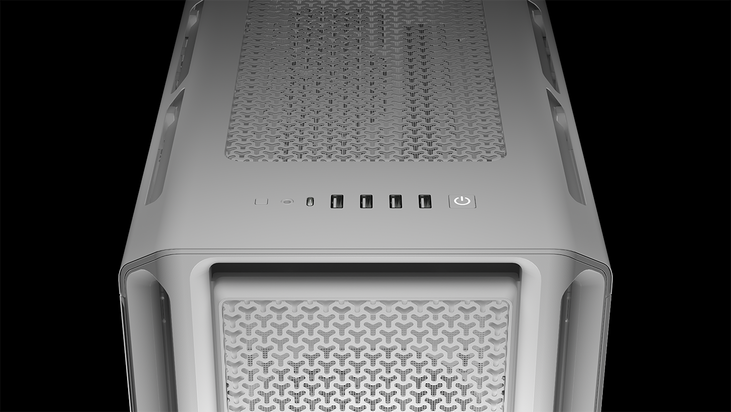 Torre E-ATX Corsair 5000T Blanca Cristal Templado image number 20