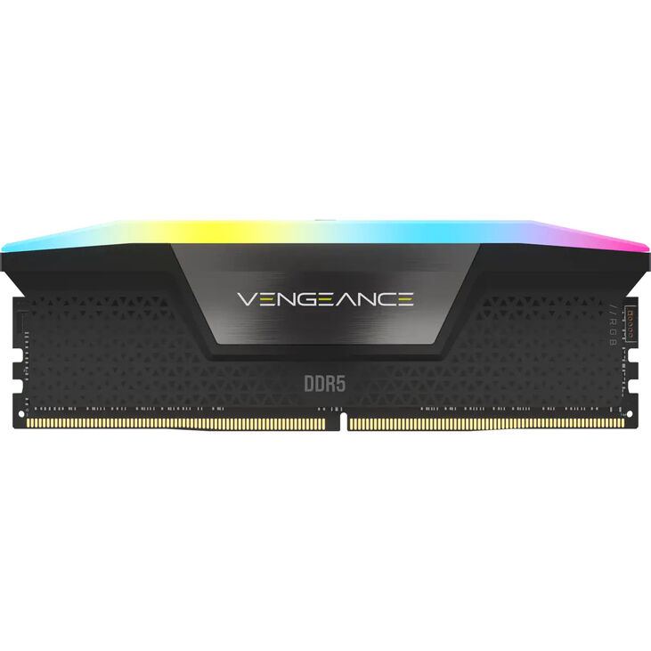 Corsair Kit 32GB (2 x 16GB) DDR5 6000MHz Vengeance RGB Black CL36 (rev2) image number 3