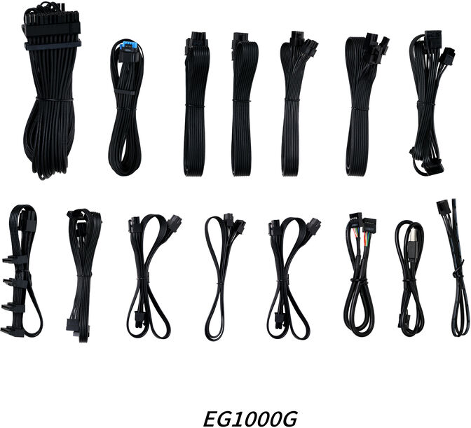 Fuente Modular Lian Li Edge 1000W 80+ Gold Negra image number 9