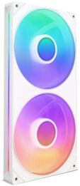 Ventilador NZXT F280 RGB Core Single-Frame Blancas - Duplo Vent&iacute;lador 140mm (280mm) image number null