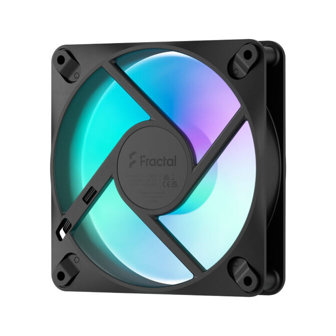 Ventilador Fractal Design Dynamic 3 12 120mm 2200RPM 4 Pinos PWM Negro image number 4