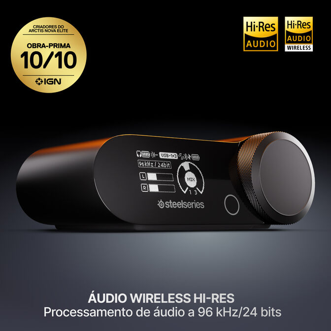 Headset SteelSeries Arctis Nova Pro OMNI Wireless/Bluetooth Preto image number 1