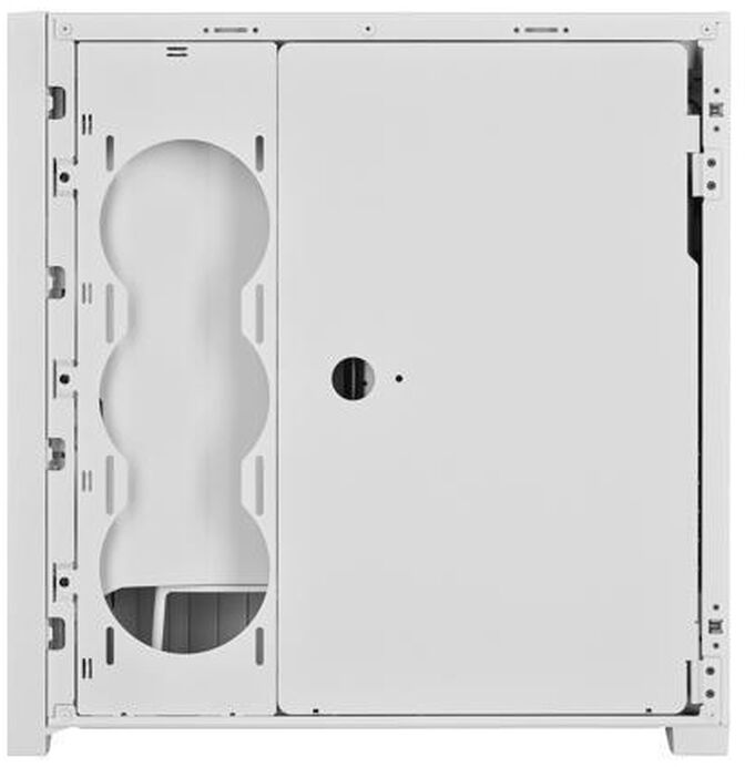 Torre ATX Corsair iCUE 5000X Airflow RGB Smart Blanco Cristal Templado image number 5