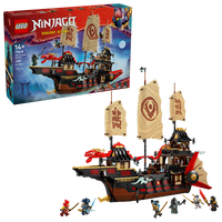 LEGO Ninjago: Barco Pirata del Templo, 2387 Piezas (71848)