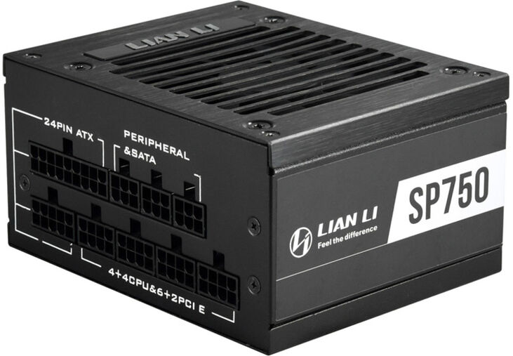 Lian Li SP750 unidad de fuente de alimentación 750 W 20-pin ATX SFX Negro image number 2