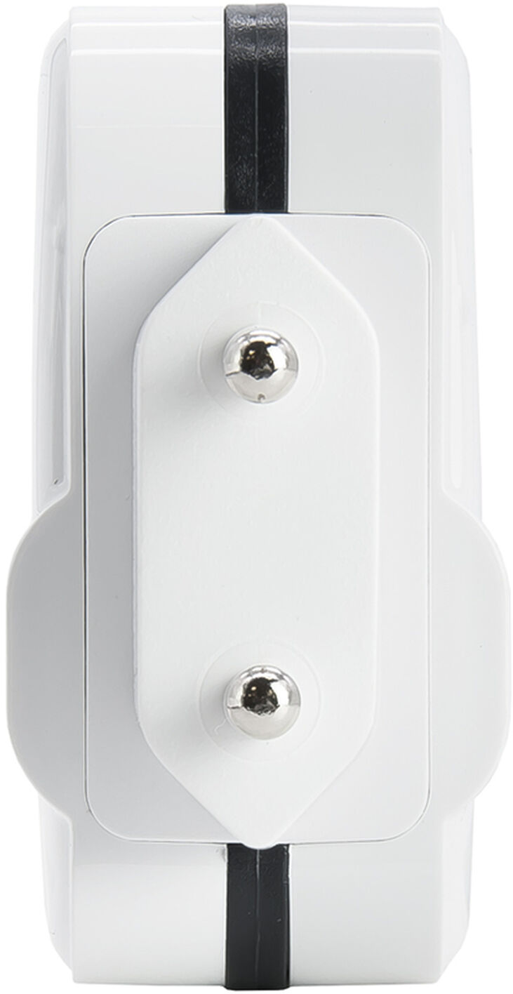 Cargador Tooq 2x USB 5V 3.4A com Controlo AI - Blanco image number 4