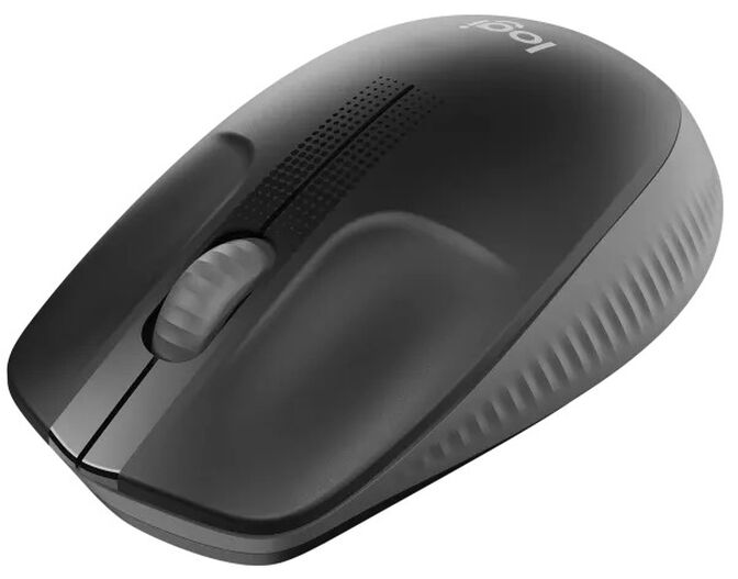 Rat&oacute;n &Oacute;ptico Logitech M190 Full-Size Wireless 1000DPI Negro/Gris image number 2