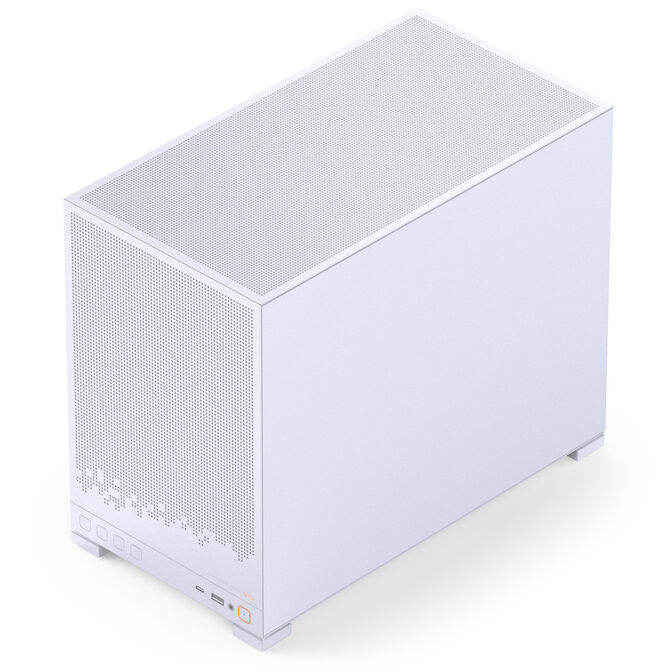 Caja Micro-ATX Jonsbo D32 STD MESH Vidrio Temperado Blanco image number 3
