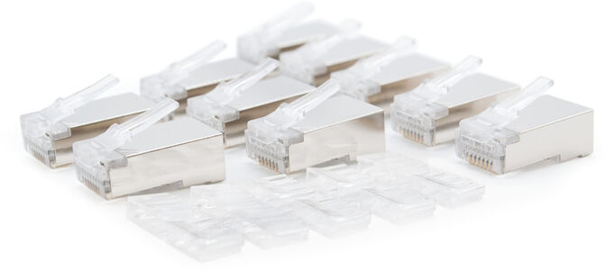 Ficha de Red NanoCable RJ45 8 FIOS FTP CAT.6 (Pack 10) image number 2