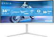 Monitor Curvo Philips EVNIA 5000 AMBIGLOW 34" 34M2C5501A Fast VA WQHD 180Hz 1ms(0.5ms) HDR 400 image number null