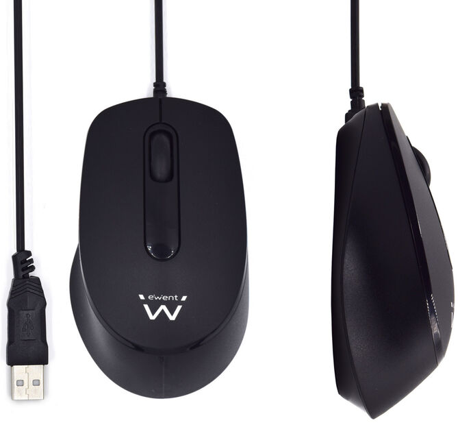 Rat&oacute;n Ewent EW3159 1000DPI Negro image number 3