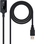 Cable USB 2.0 Nanocable Prolongador c/ Amplificador USB-A M/F 5 M image number null
