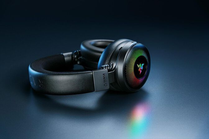 Headset Razer Kraken V4 Pro RGB Wireless/Bluetooth image number 1