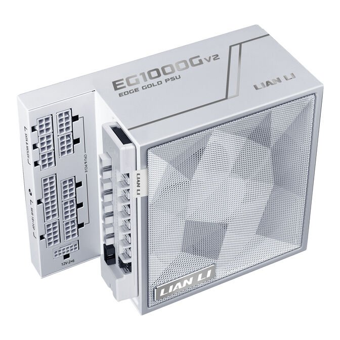 Fuente Modular Lian Li Edge Gold V2 1000W 80+ Gold Blanca (C/Hub) image number 0