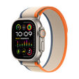 Smartwatch Apple Watch Ultra 2 GPS + Cellular, 49mm Titanium Case con Orange/Beige Trail Loop  (S/M) image number null