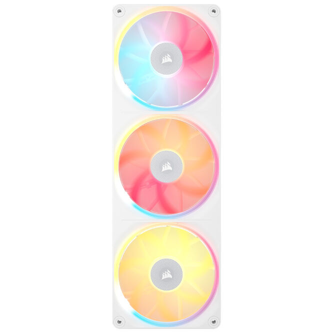 Ventilador Corsair iCUE Link LX360 RGB PWM Blanca 120mm (Pack 3) image number 1