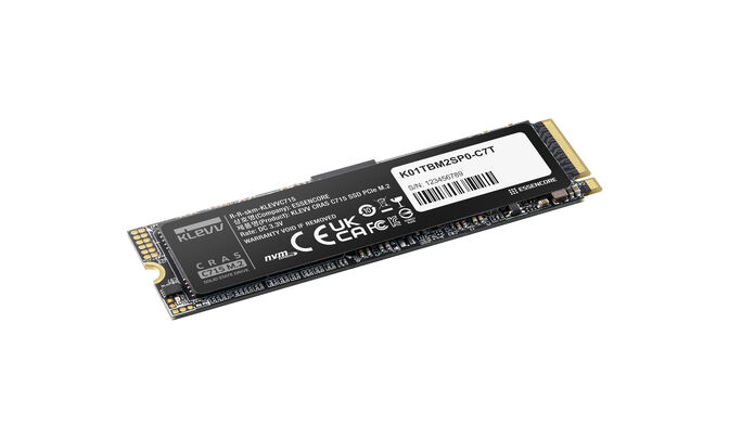SSD KLEVV CRAS C715 Gen3 256GB M.2 NVMe 2280 (3000/2000MB/s) image number 2