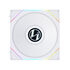 Ventilador Lian Li UNI FAN TL140 LCD RGB PWM Blanco 140mm image number null