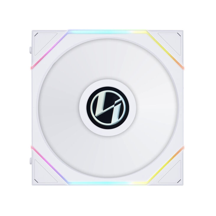 Ventilador Lian Li UNI FAN TL140 LCD RGB PWM Blanco 140mm image number 1