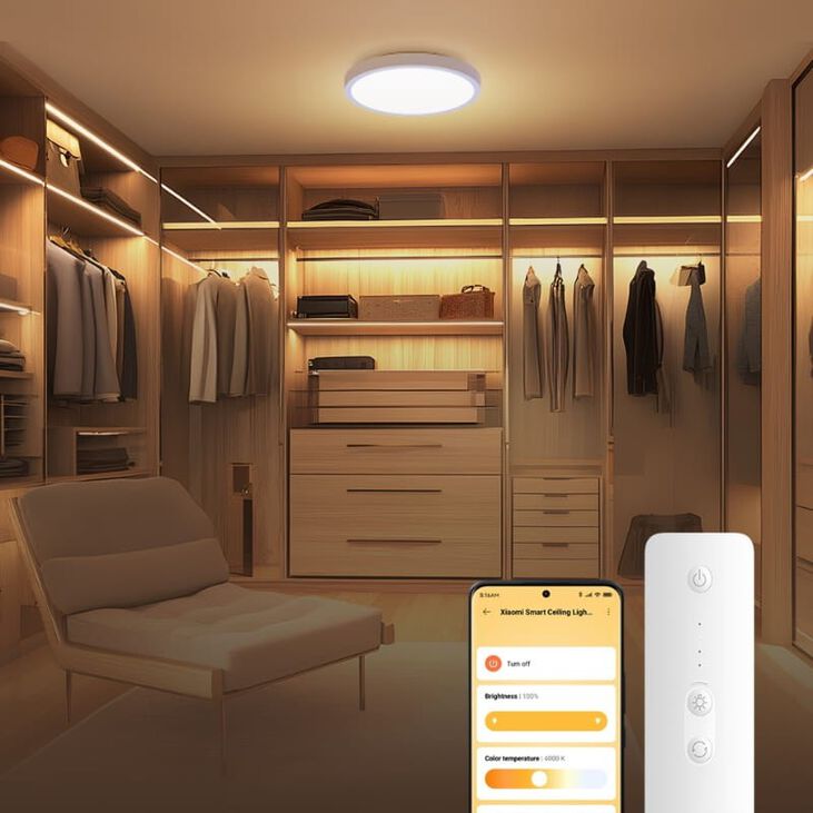 Lámpara de Techo Smart Xiaomi Ceiling Light D20 900lm image number 5