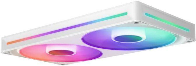 Ventilador NZXT F280 RGB Core Single-Frame Blancas - Duplo Vent&iacute;lador 140mm (280mm) image number 2