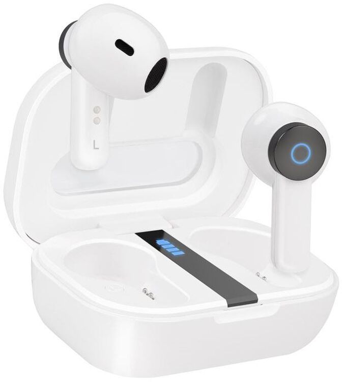 Auriculares Inal&aacute;mbricos Bluetooth Tooq BENDER Blanco image number 0