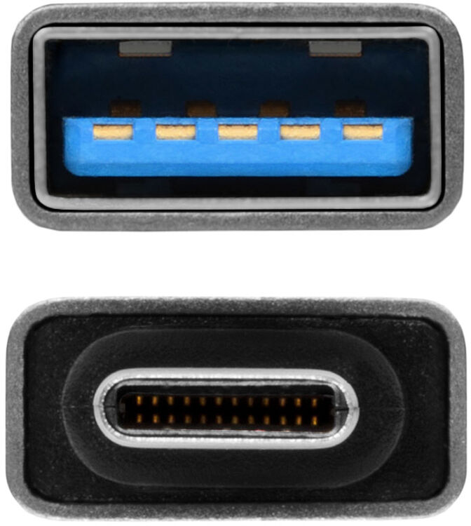 Adaptador AXAGON RUCM-AFA USB 3.0 Type-C Male > Type-A Female, Aluminio image number 3