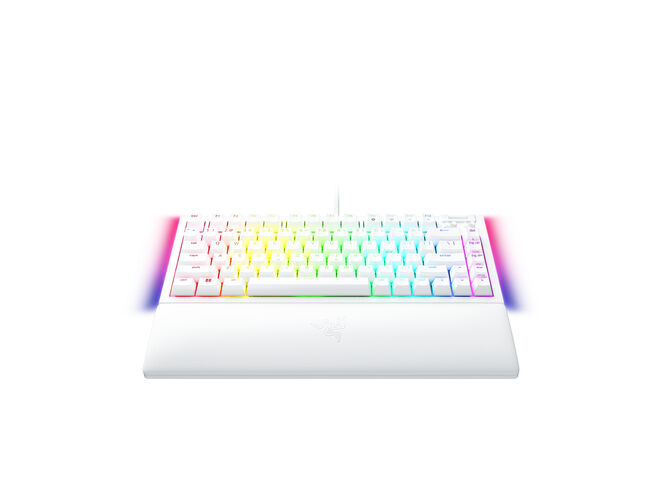 Teclado Razer BlackWidow V4 75% RGB Tactile Switch White Ed. (US) image number 1