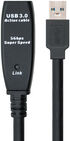 Cable USB 3.0 Nanocable Prolongador USB-A M/F 15 M Negro image number null