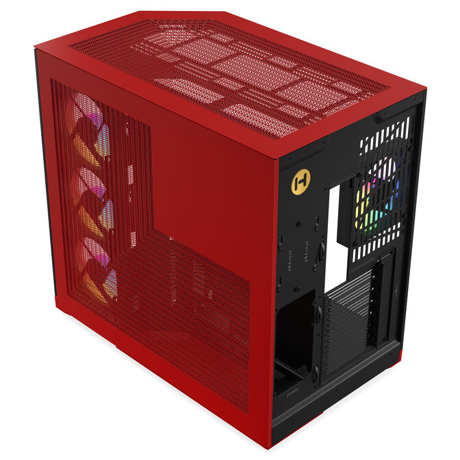 Caja E-ATX Hyte Y50 Vidrio Templado Wild Cherry image number 6