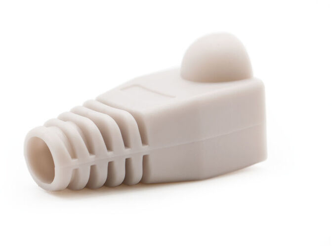 Funda RJ45 Nanocable (10 Uds) OEM Gris image number 1