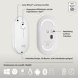 Rat&oacute;n Logitech Pebble 2 M350s Bluetooth Blanco image number null