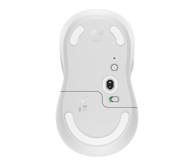 Rat&oacute;n Logitech Signature M650 L Wireless Off-White image number 1