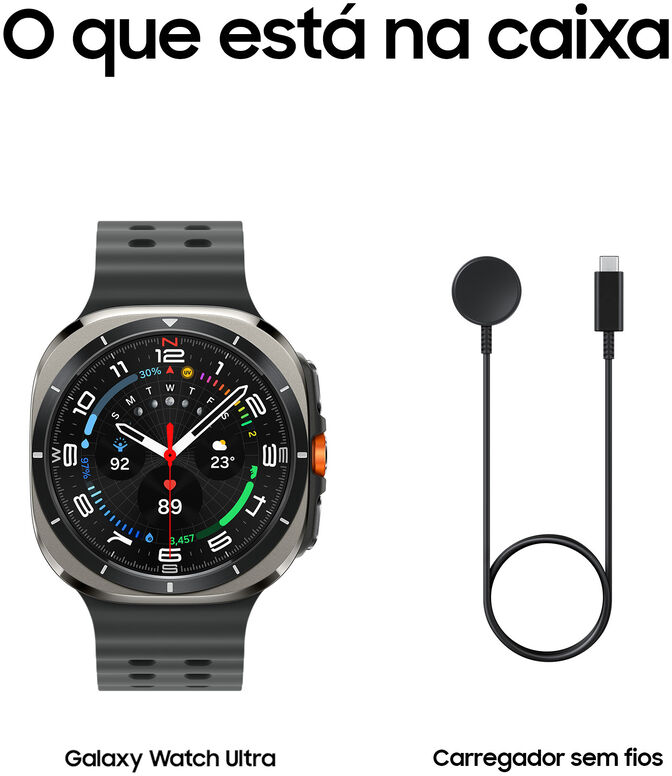 Reloj Smartwatch Samsung Galaxy Watch Ultra 2025 47mm LTE Plata image number 10