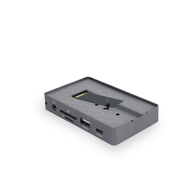 Caja SSD com HUB Tooq TQE-2242G M.2 NGFF/NVMe USB3.2 Gen 2 image number 4