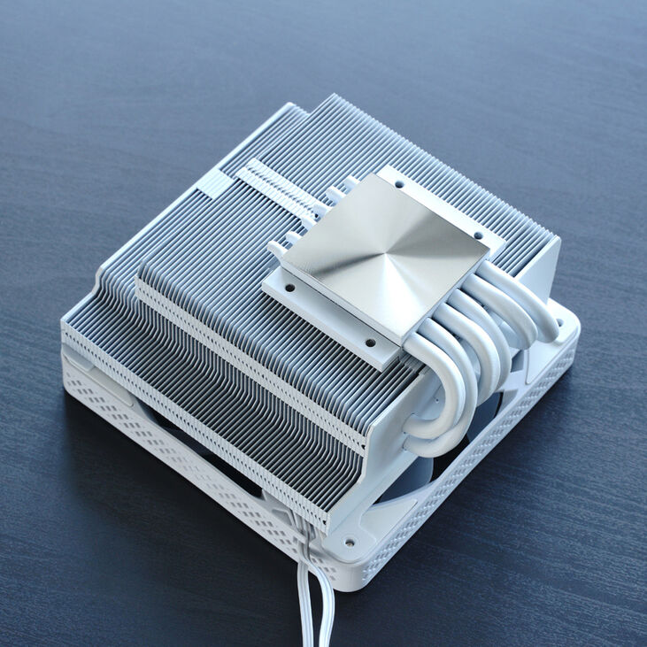 Ventilador CPU Jonsbo HX6200D Blanco - 120mm (LGA 1700) image number 3