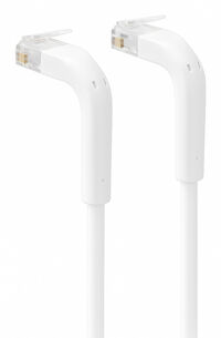 Cabo de Rede Ewent IM1302 CAT.6a U/UTP Slim Flexível 100% Cobre 1m Branco