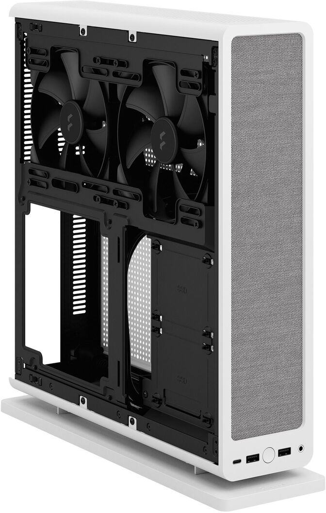 Torre Mini-ITX Fractal Design Ridge White PCIe 4.0 image number 18