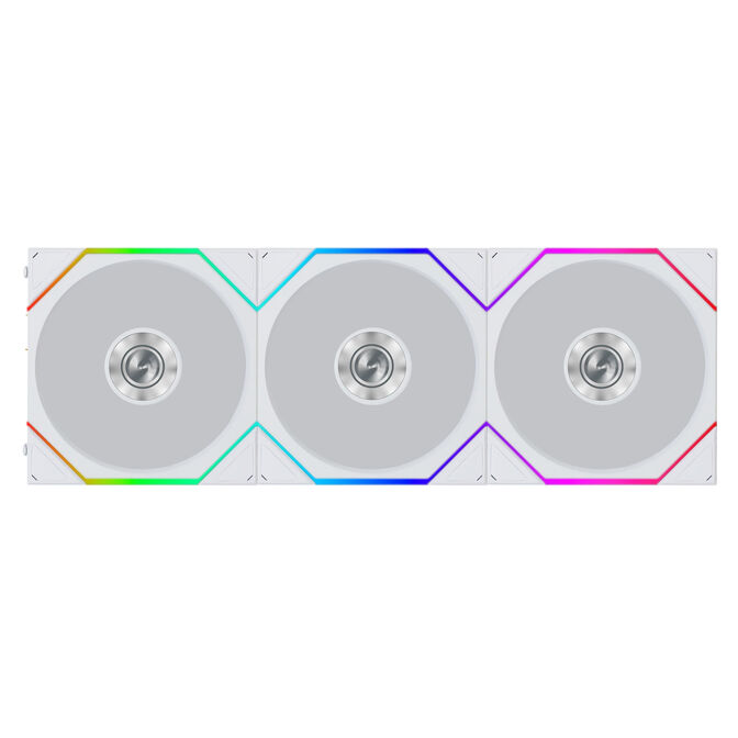 Ventilador Lian Li UNI FAN TL120 FLEX Wireless Reverse Blade Blanco 120mm (Pack 3) image number 1