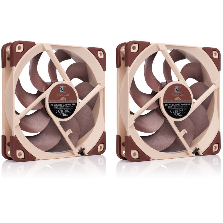 Ventilador Noctua NF-A12X25 G2 PWM 120mm (Pack 2) image number 1