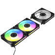 Ventilador Arctic P14 BioniX PWM ARGB 120mm (Pack 3) - Negro image number null