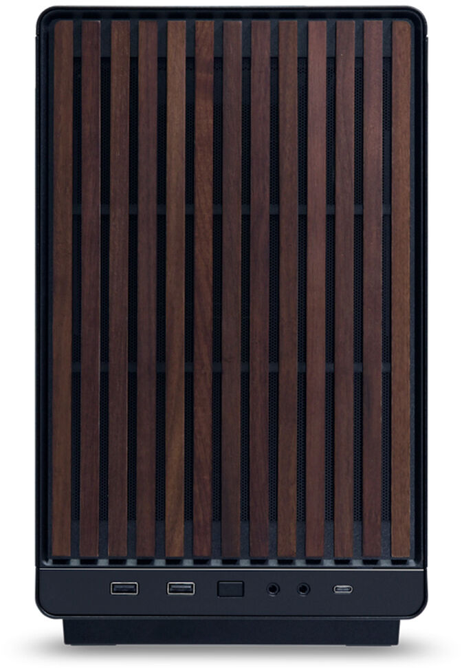 Caja Micro-ATX Lian Li x Dan Cases A3 Negra Madera image number 2